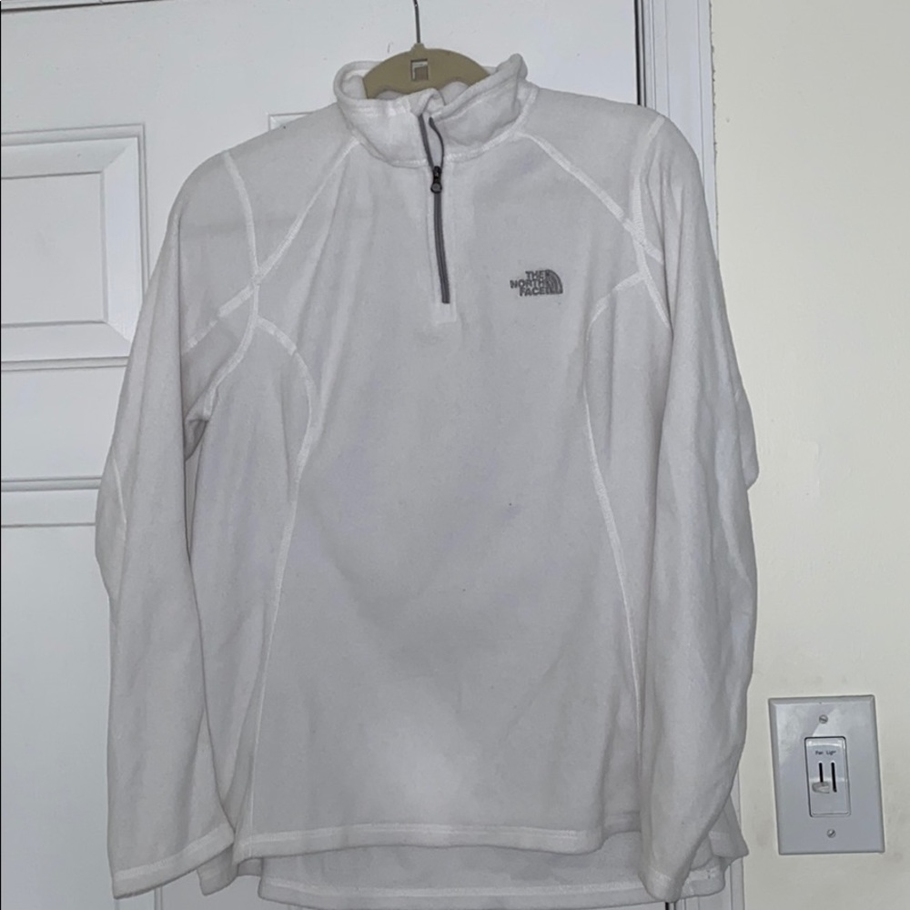 North face half zip sweatshirt